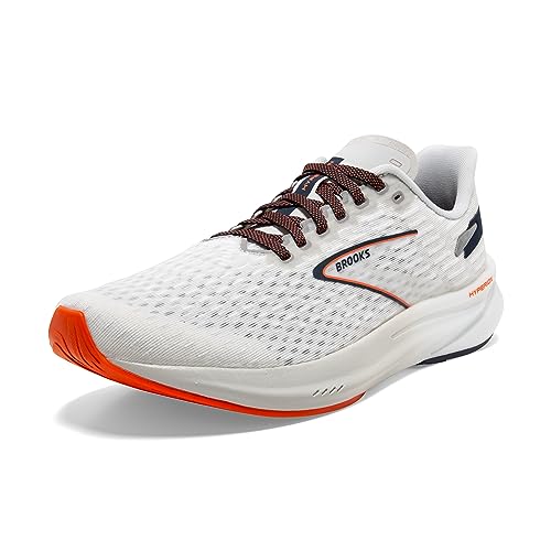 Brooks Men’s Hyperion Neutral Running Shoe - Oyster Mushroom/Black Iris - 8.5 Medium
