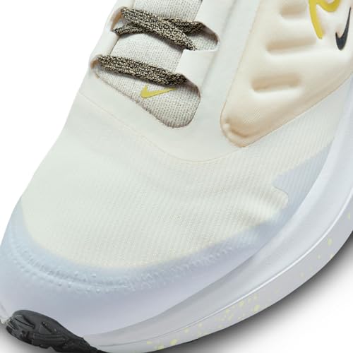 Nike Air Winflo Shield Womens Running Trainers DM1104 Sneakers Shoes (UK 6.5 US 9 EU 40.5, Pale Ivory high Voltage 100)