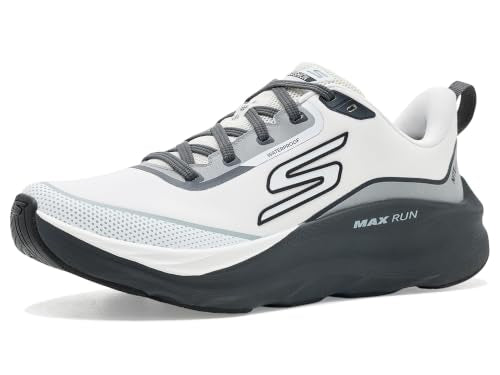 Skechers Men Max Run Vorteza White 9.5 Medium