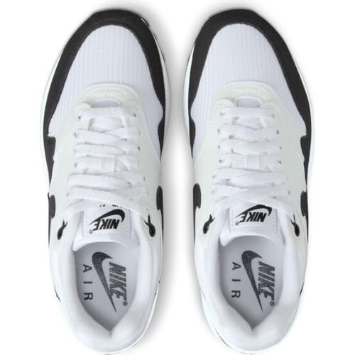 Nike Air Max 90, Women's Running Shoes, White Black Summit White, 6 US