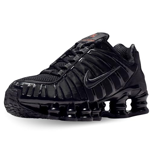 Nike Vergeltung Renew Men's Trainers, Multicoloured Black MTLC Hematite Max Orange 000, 10 US
