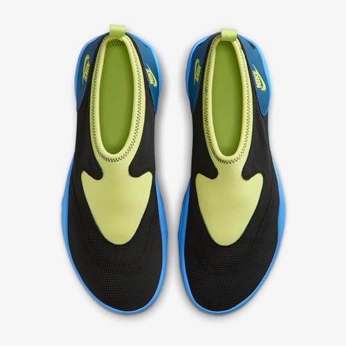Nike Aqua Turf Men's Shoes (Blue Crystal/Black/Off Noir/Light Lemon Twist) Size 10