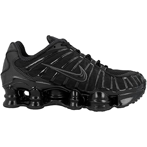 Nike W Shox TL Women's Sneaker, Multicoloured Black MTLC Hematite Max Orange 000, 9 US