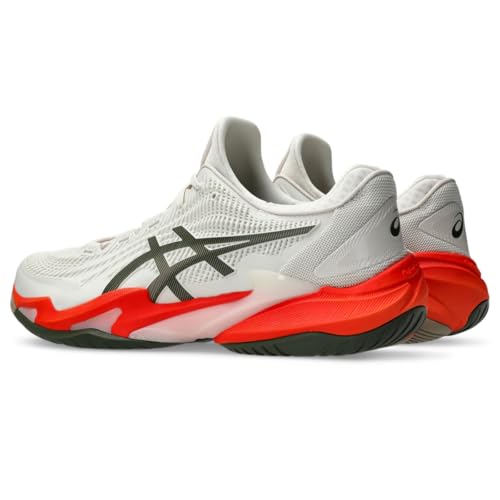 ASICS Men's Court FF 3 Tennis Shoes, 12, Soft Oat/Vintage Khaki