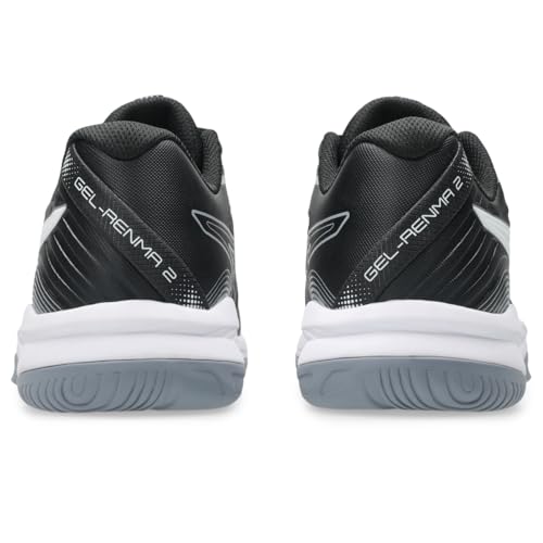 ASICS Men's Gel-RENMA 2 Pickleball Shoes, 10, Black/White