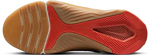 Nike Men's Metcon 8 Training Shoes, Flat Pewter Phantom Gum Med Brown, 10 US
