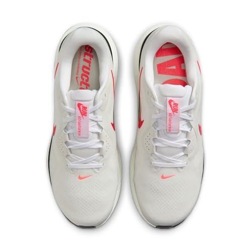 Nike Mens Structure 26 White/Bright Crimson/Medium Ash 10.5 Medium