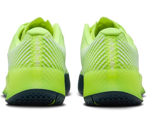 Nike Men's M Zoom Vapor 11 Hc Tennis Shoes, Volt White Armory Navy, 10.5