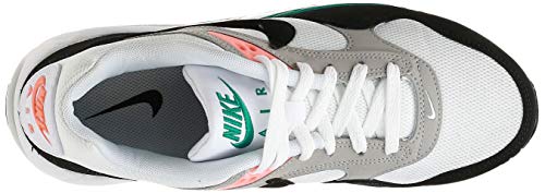 Nike Women's Air Max Correlate Running Shoes, White/Black-New Green, 9.5 M US