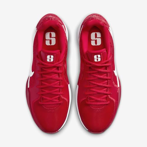 Sabrina 2 Basketball Shoes (HF3234-600, University Red/Gym Red/Bright Crimson/White) Size 8