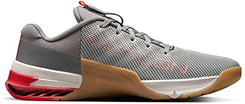 Nike Men's Metcon 8 Training Shoes, Flat Pewter Phantom Gum Med Brown, 42 EU