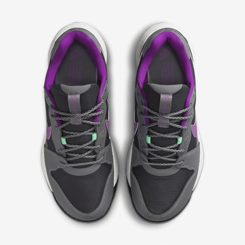Nike ACG Lowcate Men's Shoes (DX2256-002, Smoke Grey/Vivid Purple/Phantom/Dark Smoke Grey) Size 8.5