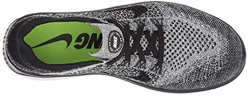 Nike Women's Free Rn Flyknit 2018 Running Shoe 6 , Black/Anthracite