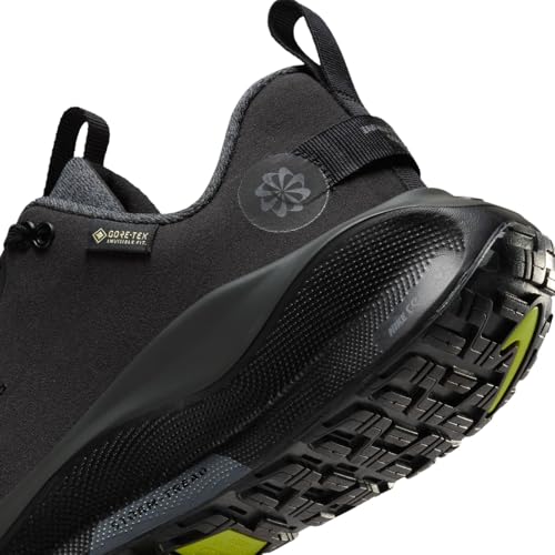 Nike InfinityRN 4 Gore-TEX Women's Waterproof Road Running Shoes (HQ0264-001, Black/Volt/Dark Grey/Anthracite) Size 6.5
