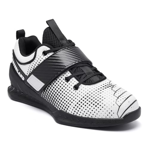 Osterland Weightlifting Shoes for Men Women,1.4 Inch Heel Squat Shoes