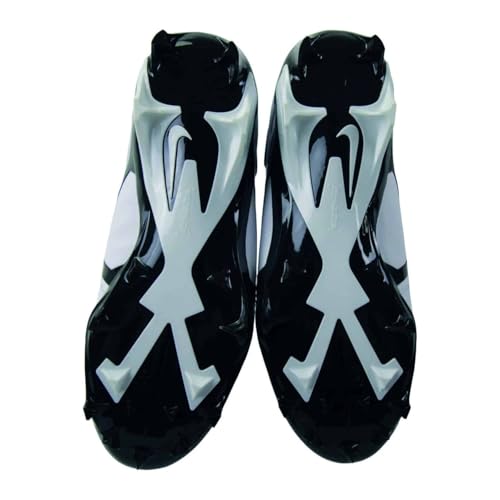 Nike Men's Alpha Menace Pro 3 Football Cleats, White/White/White/Black, 11.5