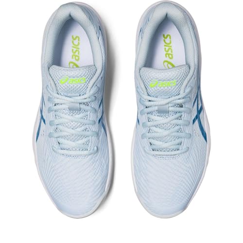 ASICS Women's Gel-Game 9 Clay/OC Tennis Shoes, Sky/Reborn Ii Blue 8.5 Medium