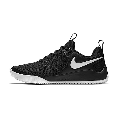 Nike Women's Zoom HyperAce 2 Volleyball Shoes (9, Black/White)