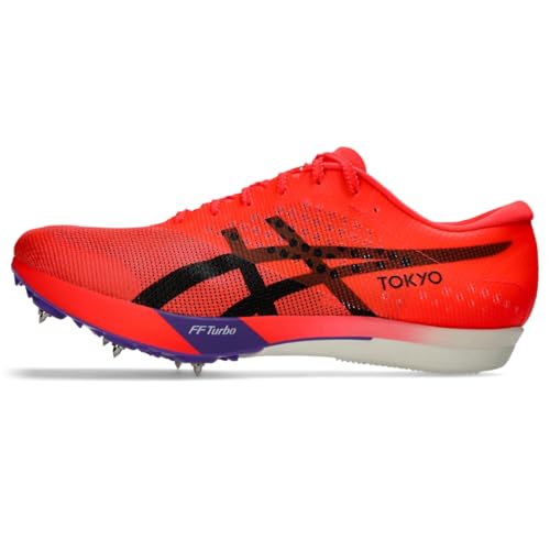 ASICS Unisex METASPEED LD LE 2 Track & Field, 7.5M / 9W, Flash RED/Black