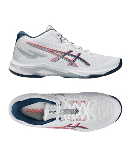ASICS Netburner Ballistic FF Mt 4 White Men, White, 12 US