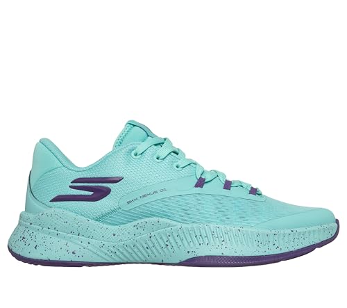 Skechers Men's Basketball SKX Nexus Sneaker, Turquoise, 11
