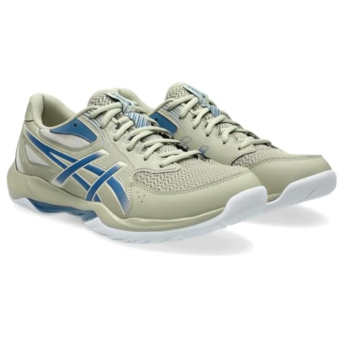 ASICS Men's Gel-Rocket 12 Volleyball Shoes, 9, Khaki/Winter SEA