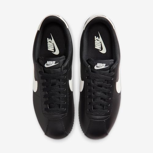 Nike Cortez Leather Women's Shoes (Black/Pale Ivory) Size 7.5