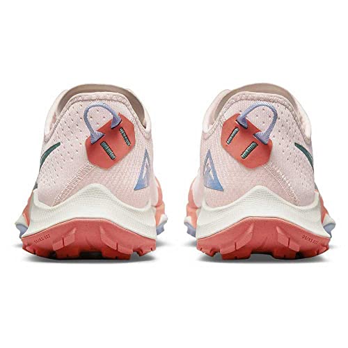 Nike Women's Air Zoom Terra Kiger 7 Trail Running Shoe (10, Light Soft Pink/Bicoastal, Numeric_10)