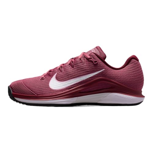Nike Vapor 12 Women's Clay Court Tennis Shoes (Pink Smoke/Vast Grey/Black/White) Size 6.5