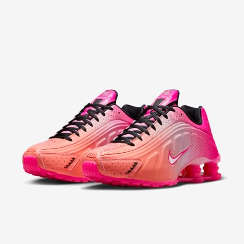 Nike Shox R4 Women's Shoes (Hyper Pink/Pink/Black/Pink Foam) Size 7.5