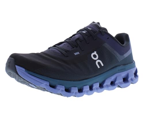 On Running Cloudflow 4 Men's Mesh TraIners (Black Blue, US 12.5)