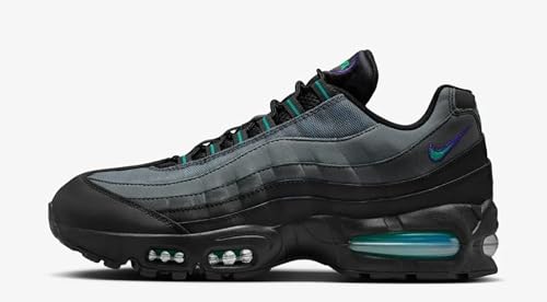Nike Air Max 95 Big Bubble Men's Shoes (IQ7601-010, Black/Dusty Cactus/Iron Grey) Size 11.5