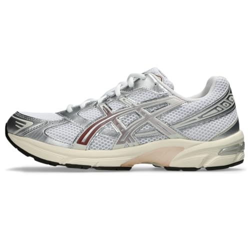 ASICS Unisex Gel-1130 Sneakers, White/Rusted Rock, 8.5 US Women/7 US Men