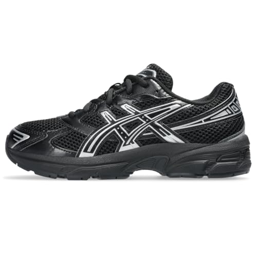 ASICS Unisex Kid's Gel-1130 Grade School (Big Kid), Black/Pure Silver, 5 Medium, Big Kid