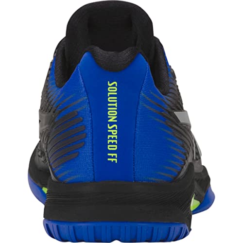 ASICS Solution Speed FF Mens Tennis Shoe - Black/Illusion Blue - Size 7