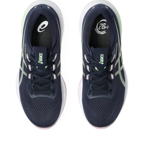 ASICS Women's Gel-Cumulus 28 Running Shoes, 9, Midnight/Illuminate Green