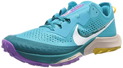 Nike Air Zoom Terra Kiger 7 Mens Running Trainers CW6062 Sneakers Shoes (UK 7.5 US 8.5 EU 42, Turquoise Blue White 400)