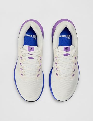 Nike Women's Run Swift 3 Road Running Shoes, Sail/Black-Bright Violet-Racer Blue, 9