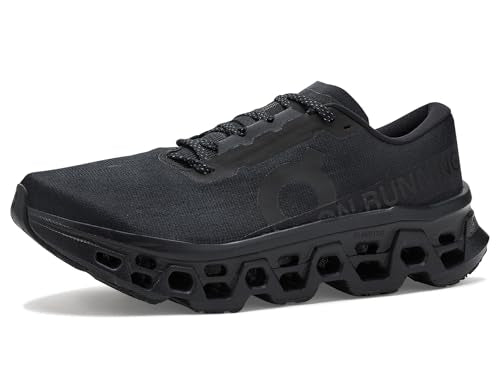 On Men's Cloudmonster 3 Sneaker, Black/Black, 9