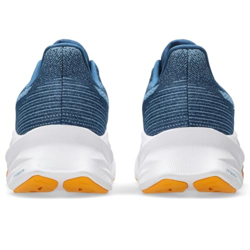 ASICS Men's DYNABLAST 5 Running Shoes, 7.5, Twilight Blue/SABA Blue