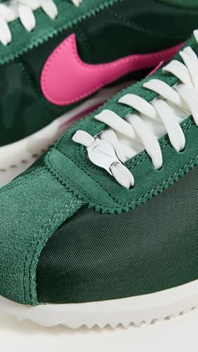 Nike Women's Cortez Sneakers, Fir/Pinksicle/Sail, 6 Medium US