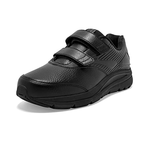 Brooks Women's Addiction Walker V-Strap 2 Walking Shoe - Black/Black - 10.5 X-Wide
