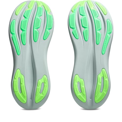 ASICS Men's Gel-Nimbus 28 Running Shoes, 13, Cold Moss/Illuminate Green