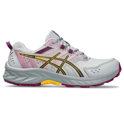 ASICS Women's Gel-Venture 9 Running Shoes, 8, Piedmont Grey/Blue Expanse