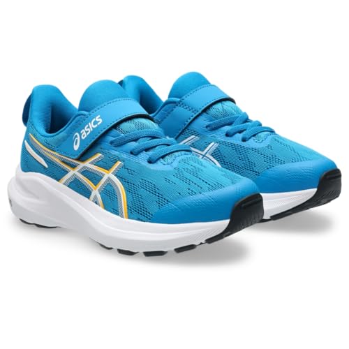 ASICS Kid's GT-1000 14 Pre-School Running Shoes, K10, Aegean Blue/YAMABUKI