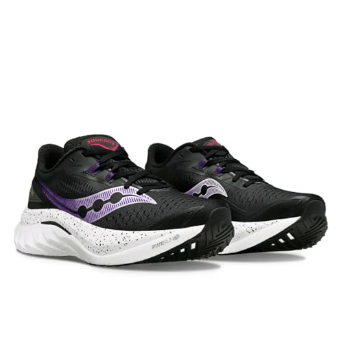 Saucony Women's Endorphin Speed 4 Sneaker, Black, 7