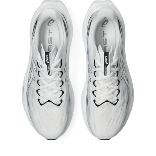 ASICS Unisex SUPERBLAST 3 Running Shoes, 10.5M / 12W, White/Black