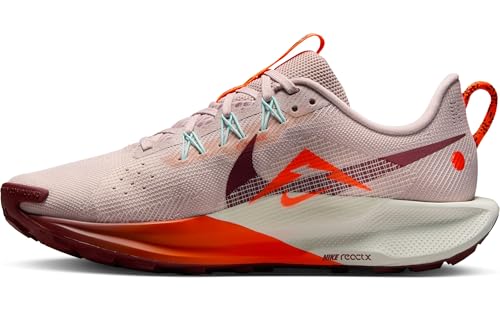 Women's React Pegasus Trail 5 (602 - Silt Red/Dark Team Red-Hyper Crimson)