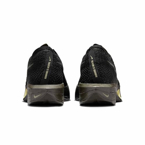 Nike Vaporfly 3 Men's Road Racing Shoes (HV6351-001, Black/Olive Aura/Metallic Medium Ash) Size 8