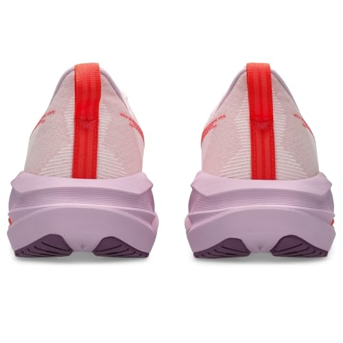 ASICS Women's NOVABLAST 5 Running Shoe, 11, White/Coral Reef